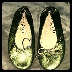 Stelline Ballerina Metallic Flats